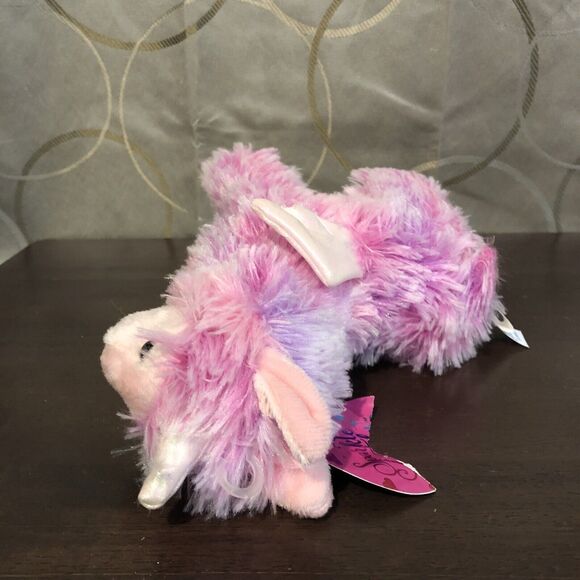 Aurora World Llamacorn Plush Llama Unicorn Pegasus Pink Purple Stuffed Animal - Picture 8 of 11